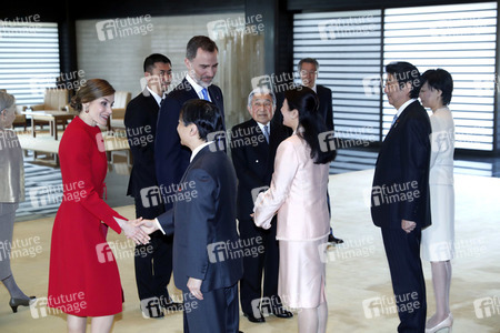 Offizieller Besuch des spanischen Königspaares in Tokio