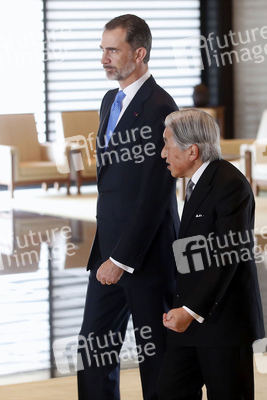 Offizieller Besuch des spanischen Königspaares in Tokio