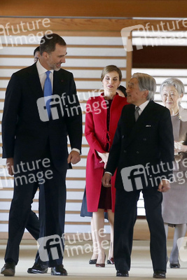 Offizieller Besuch des spanischen Königspaares in Tokio