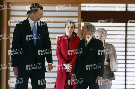 Offizieller Besuch des spanischen Königspaares in Tokio