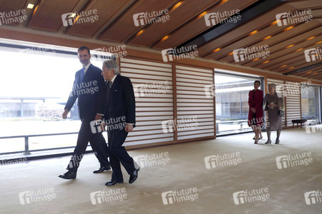 Offizieller Besuch des spanischen Königspaares in Tokio
