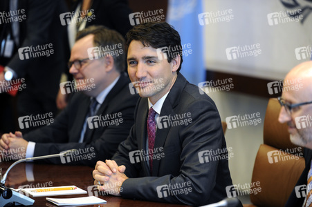 Justin Trudeau  bei der UN in New York