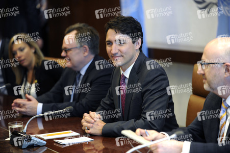 Justin Trudeau  bei der UN in New York