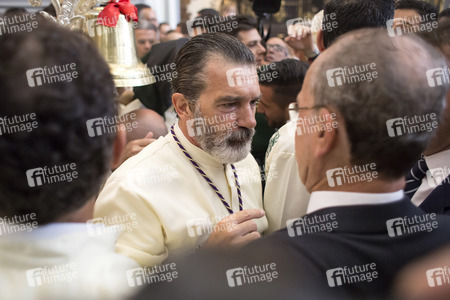Antonio Banderas zur Karwoche in Malaga