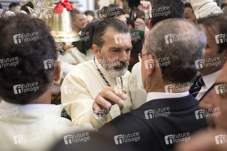 Antonio Banderas zur Karwoche in Malaga