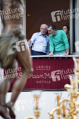 Antonio Banderas zur Karwoche in Malaga