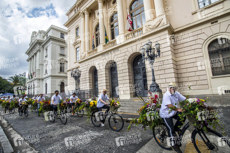 Flower Messenger in Sao Paulo