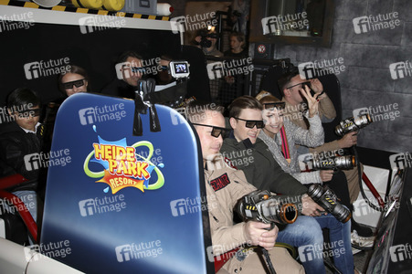 Eröffnung des Fahrgeschäfts 'Ghostbusters 5D - die ultimative Geisterjagd' im Heide Park Soltau