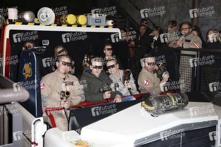 Eröffnung des Fahrgeschäfts 'Ghostbusters 5D - die ultimative Geisterjagd' im Heide Park Soltau