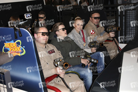 Eröffnung des Fahrgeschäfts 'Ghostbusters 5D - die ultimative Geisterjagd' im Heide Park Soltau