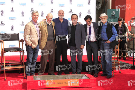 Hand and Footprint Ceremony mit  Carl und Rob Reiner in Los Angeles