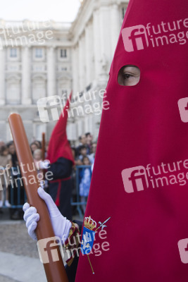 Procesion del Cristo de los Alabarderos in Madrid