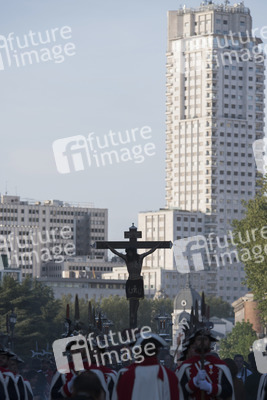 Procesion del Cristo de los Alabarderos in Madrid