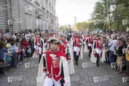 Procesion del Cristo de los Alabarderos in Madrid