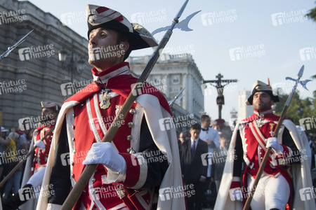 Procesion del Cristo de los Alabarderos in Madrid