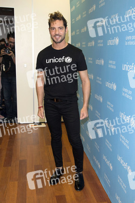Ernennung von David Bisbal zum UNICEF-Botschafter in Madrid