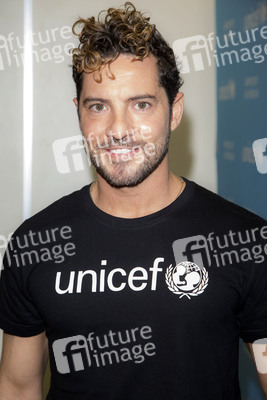 Ernennung von David Bisbal zum UNICEF-Botschafter in Madrid