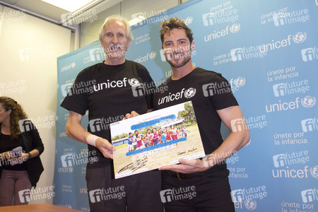 Ernennung von David Bisbal zum UNICEF-Botschafter in Madrid