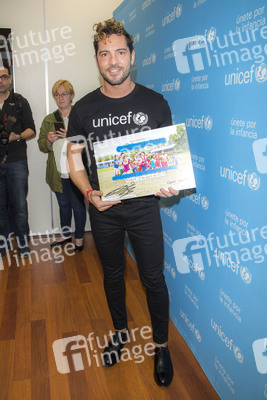 Ernennung von David Bisbal zum UNICEF-Botschafter in Madrid