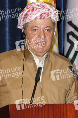 Masud Barzani empfängt Sigmar Gabriel in Erbil