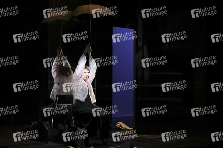 Theaterprobe 'Glückliche Tage' in Berlin