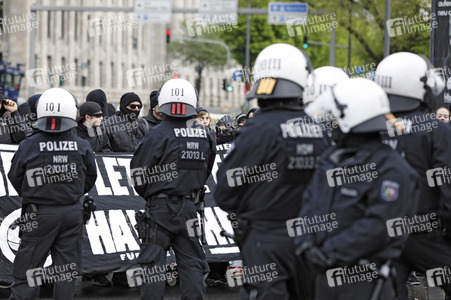 Demonstrationen gegen den AfD Bundesparteitag in Köln