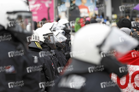 Demonstrationen gegen den AfD Bundesparteitag in Köln