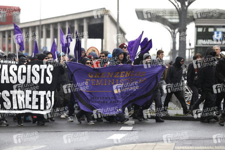 Demonstrationen gegen den AfD Bundesparteitag in Köln