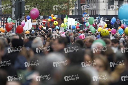 Demonstrationen gegen den AfD Bundesparteitag in Köln