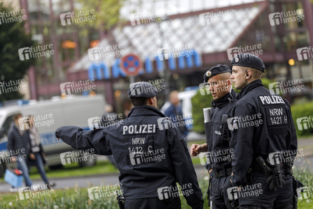 AfD-Parteitag Vorbereitung in Köln