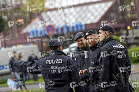 AfD-Parteitag Vorbereitung in Köln