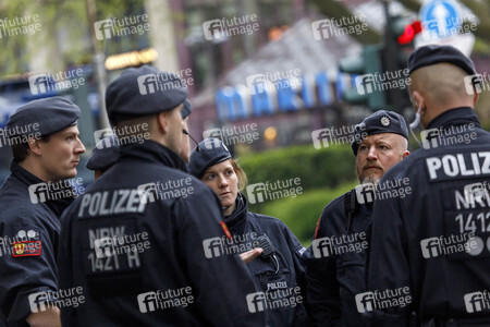 AfD-Parteitag Vorbereitung in Köln
