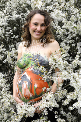 Fuchsfamilie / Fox Family Bodypainting