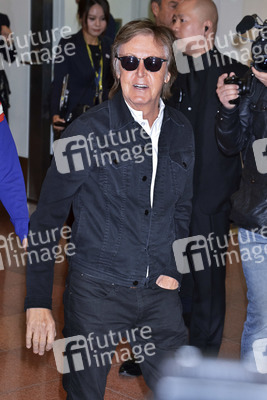 Ankunft von Paul McCartney in Tokio
