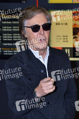 Ankunft von Paul McCartney in Tokio