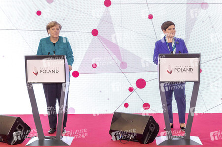 Eröffnungsrundgang der Bundeskanzelerin auf der Hannover Messe 2017