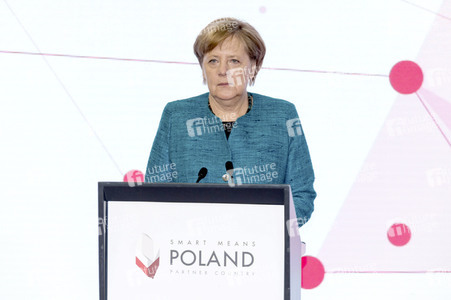 Eröffnungsrundgang der Bundeskanzelerin auf der Hannover Messe 2017