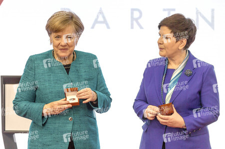 Eröffnungsrundgang der Bundeskanzelerin auf der Hannover Messe 2017