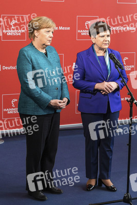 Eröffnungsrundgang der Bundeskanzelerin auf der Hannover Messe 2017