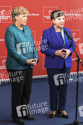Eröffnungsrundgang der Bundeskanzelerin auf der Hannover Messe 2017