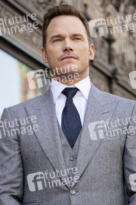 Chris Pratt erhält einen Stern auf dem Hollywood Walk of Fame in Los Angeles