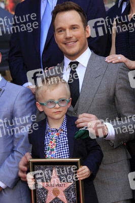 Chris Pratt erhält einen Stern auf dem Hollywood Walk of Fame in Los Angeles