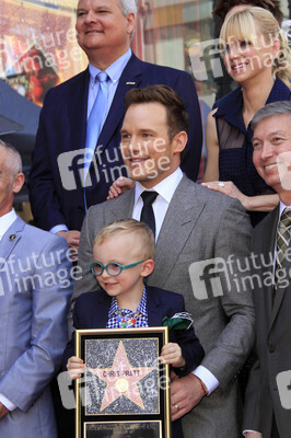 Chris Pratt erhält einen Stern auf dem Hollywood Walk of Fame in Los Angeles