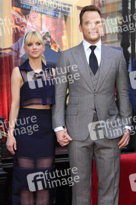 Chris Pratt erhält einen Stern auf dem Hollywood Walk of Fame in Los Angeles