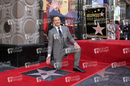 Chris Pratt erhält einen Stern auf dem Hollywood Walk of Fame in Los Angeles