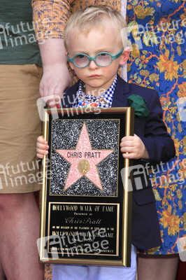 Chris Pratt erhält einen Stern auf dem Hollywood Walk of Fame in Los Angeles