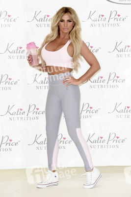 Katie Price Nutrition Präsentation in London