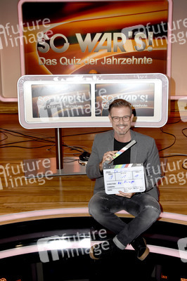 Fototermin zur Quizshow 'So war's! Das Quiz der Jahrzehnte' in Ismaning