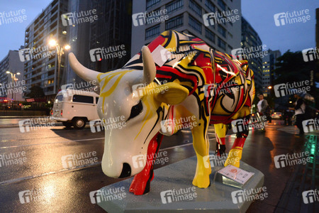 Cow Parade in Sao Paulo