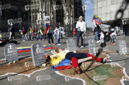 Venezuela Protest in Köln